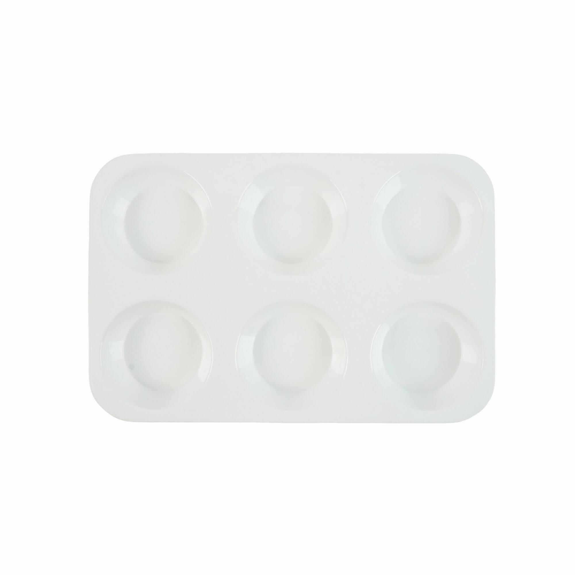 12 Pack: Deep 6-Well Plastic Palette by Artist's Loft®